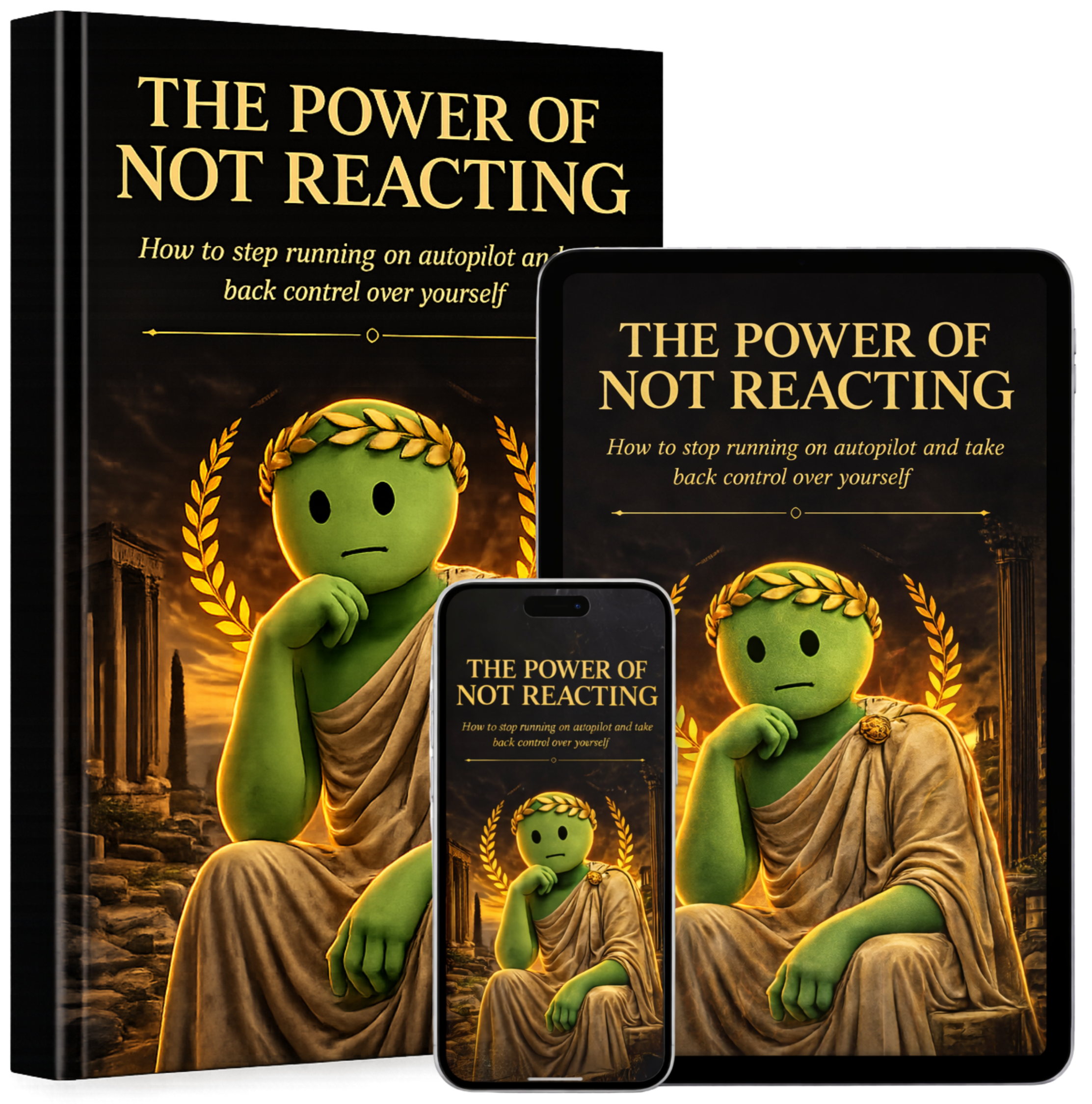 Stoic Reset ebook mockup